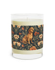 Dazzling Dachsund Blossoms & Foliage Scented Candle