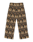 Beagle Blossom Bonanza Women's Pajama Pants