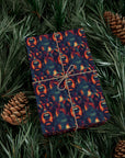 Rustic Rottie Charm Gift Wrap Papers