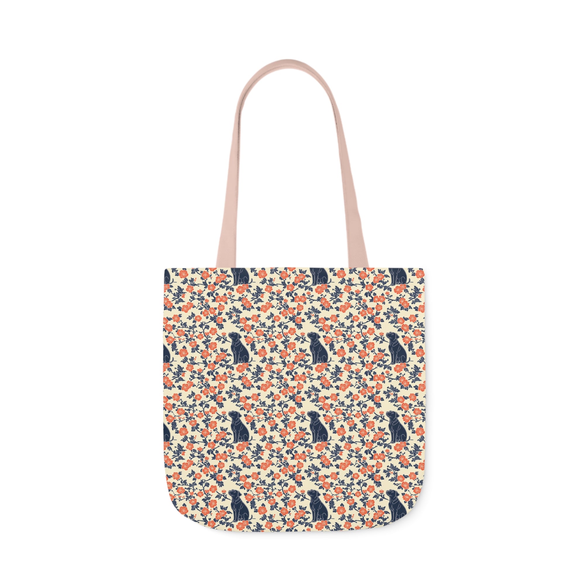 Bloomiful Lab Bouquet Canvas Tote Bag