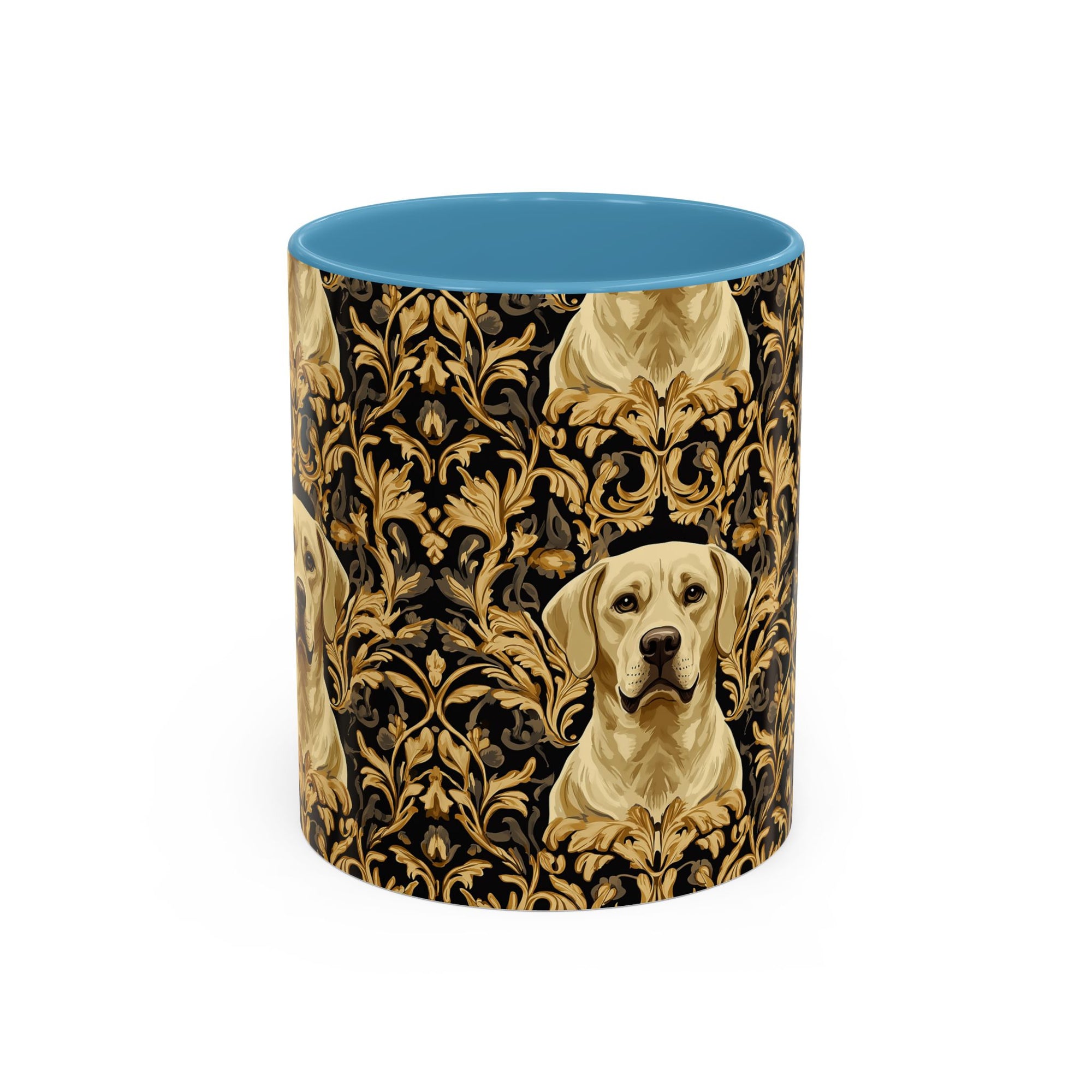 Royal Pawsitivity Labs Accent Coffee Mug