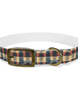 Pawsome Rottweiler Royalty Plaid Dog Collar