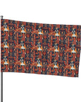 Boxer Blossom Tapestry Delight Flag