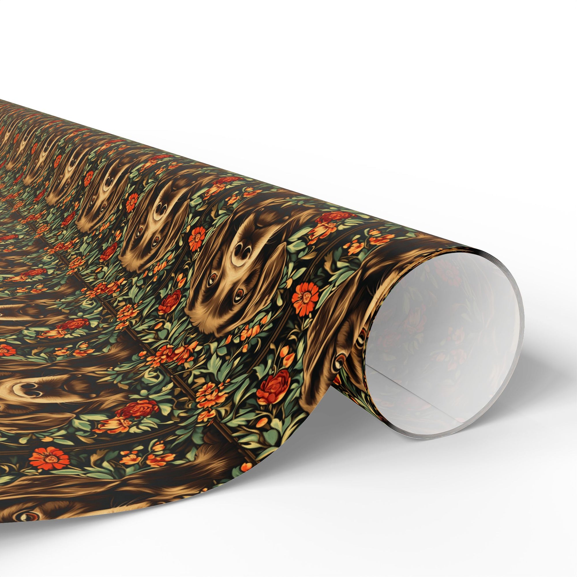 Labrador Lush Pooch Tapestry Wrapping Paper