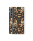 Beagle Blossom Bonanza Flip Cases