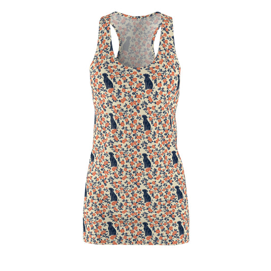 Bloomiful Lab Bouquet Women's Racerback Dress