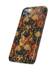 WhimsiWooly Shepherd Spritz Slim Phone Cases