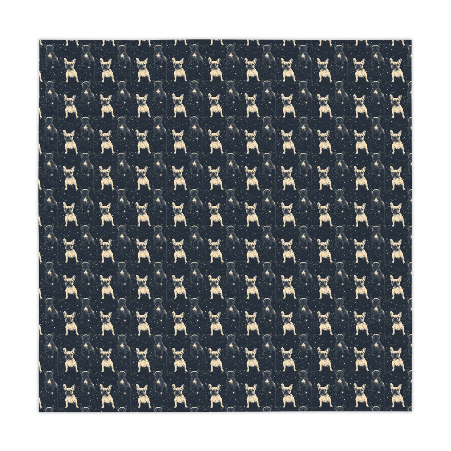 Frenchie Celestial Soar Tablecloth