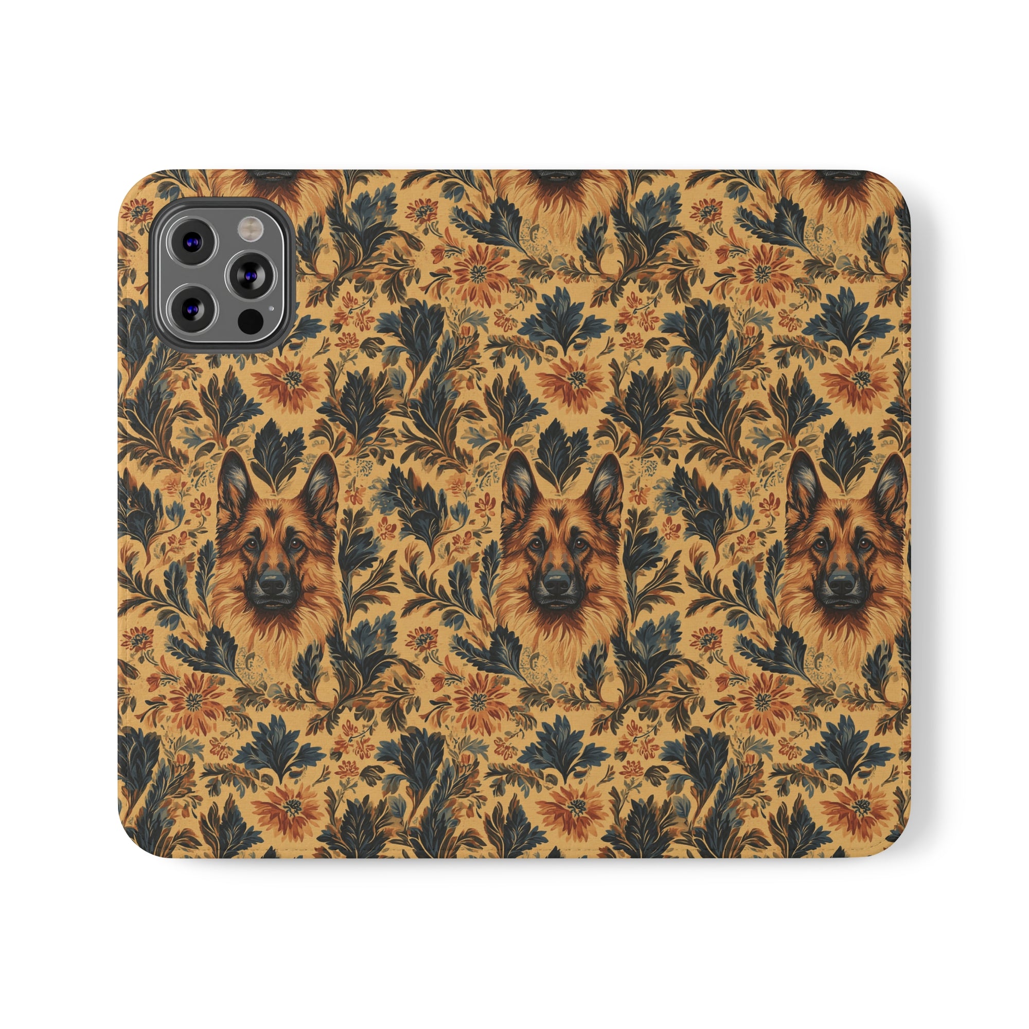 Autumnal German Shepherd Glamour Flip Cases