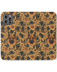 Autumnal German Shepherd Glamour Flip Cases