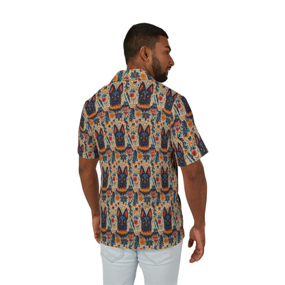 Bloomhound Shepherd Sentinel Men's Hawaiian Camp Shirt