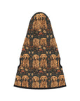 Fanciful Golden Paradise Blossom Pet Hoodie