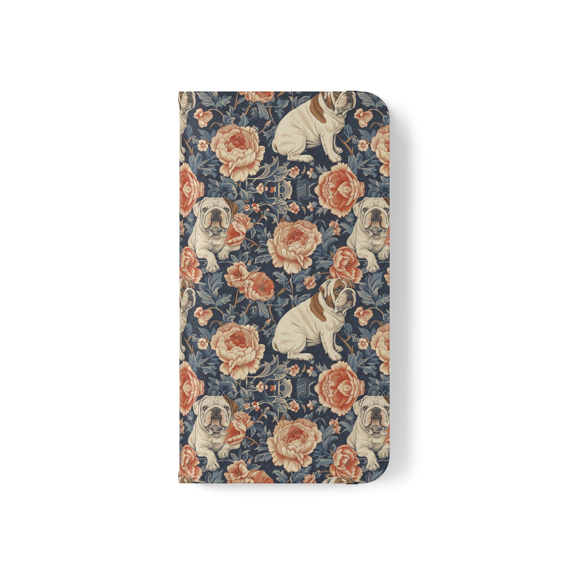 Blooming Bulldog Beauty Flip Cases