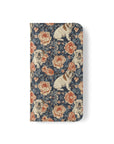 Blooming Bulldog Beauty Flip Cases