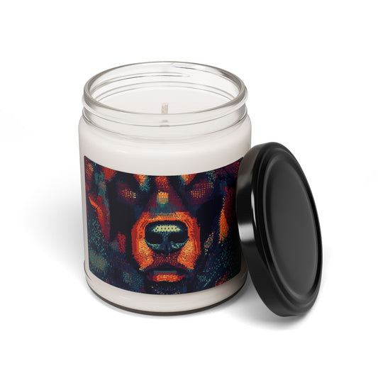 Rustic Rottie Charm Scented Soy Candle