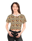 Bowtie Boxer Bliss Crop Tee