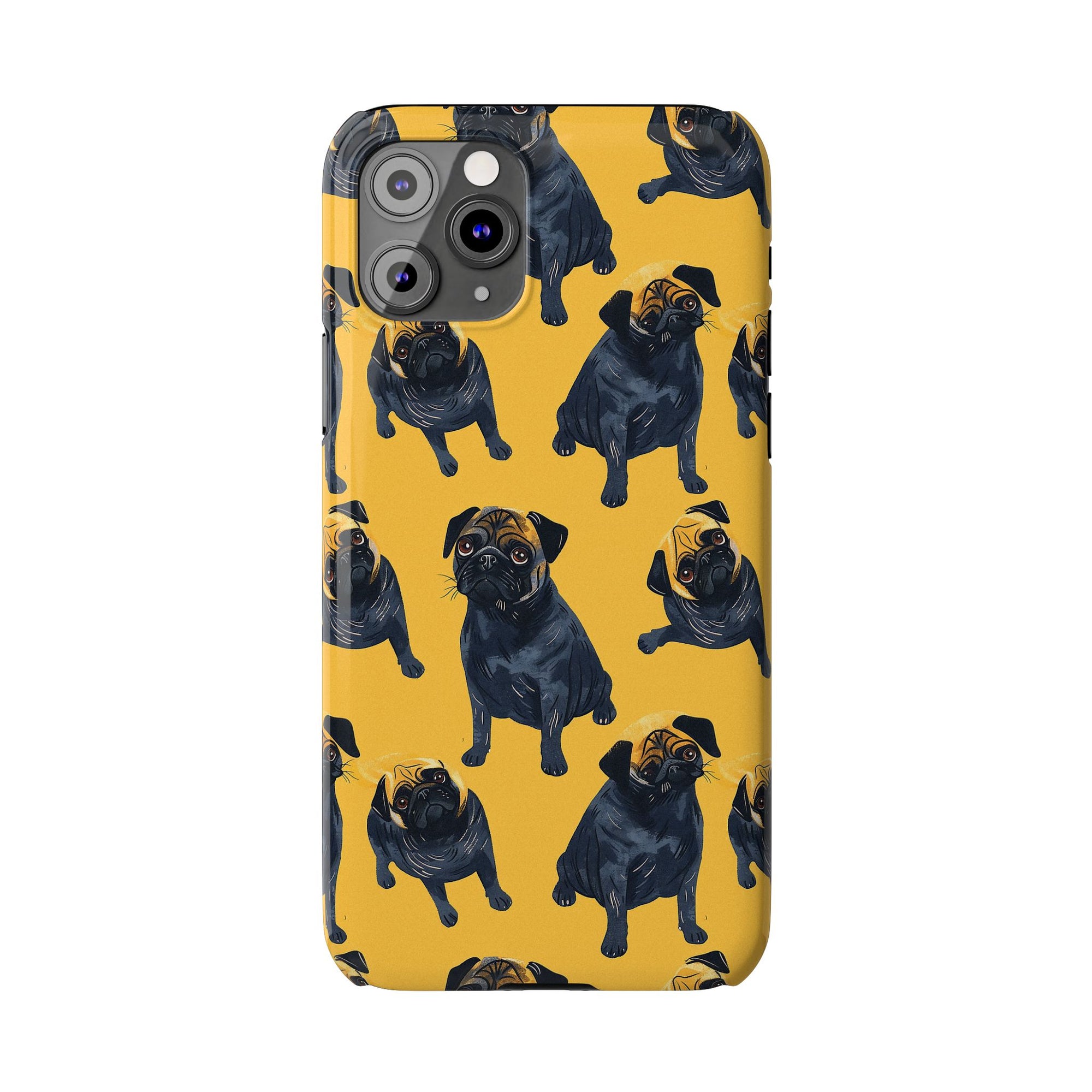 Puglet Posh Paradise Slim Phone Cases