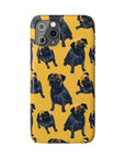 Puglet Posh Paradise Slim Phone Cases