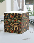 Labrador Lush Pooch Tapestry Note Cube