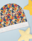 Bloom Pup Frenchietastic Splatter Baby Beanie