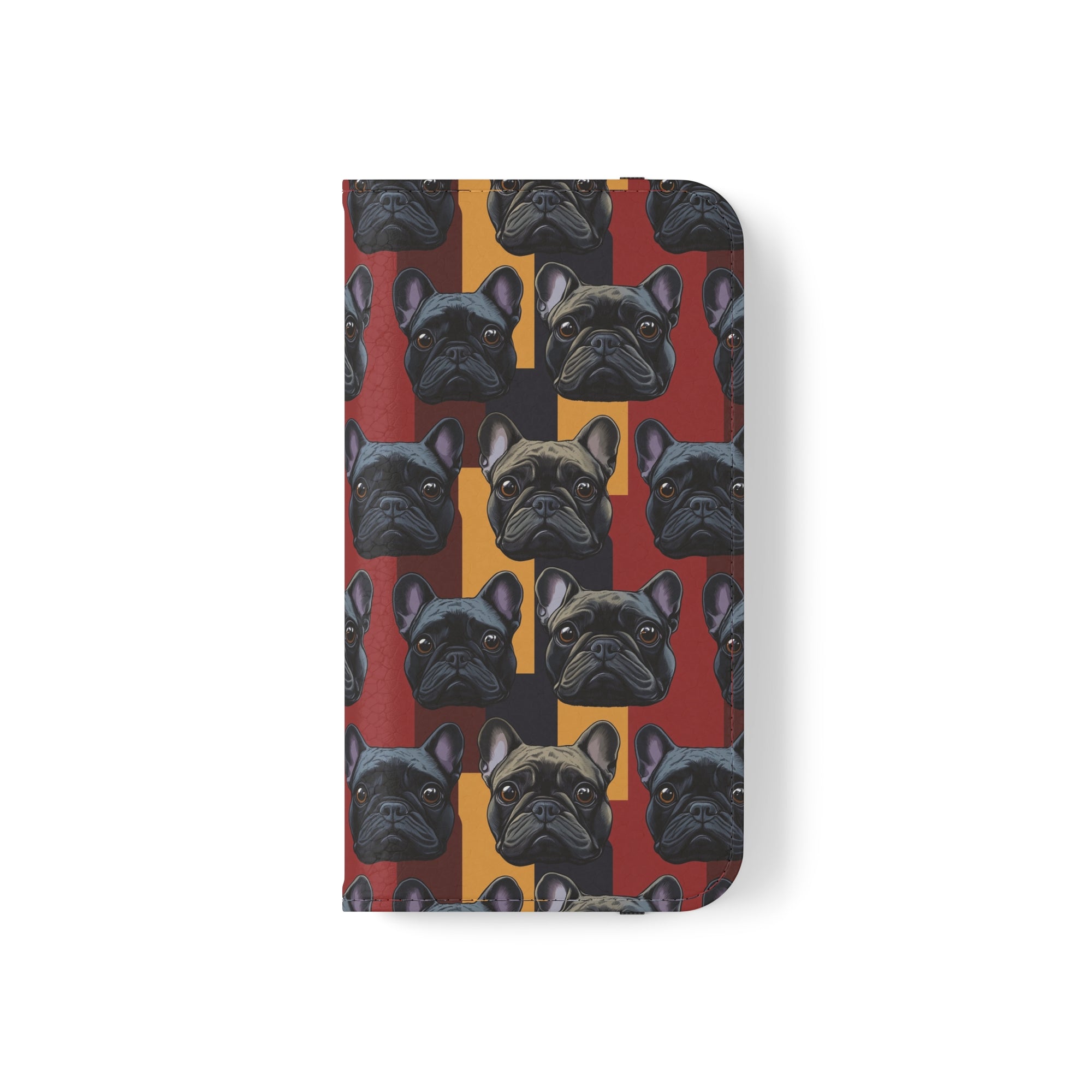 Chic Canine Checkmate - Frenchie Edition Flip Cases