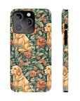 Blooming Goldie Glam Slim Phone Cases