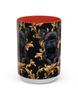 Regal Frenchie Noir Elegance Accent Coffee Mug