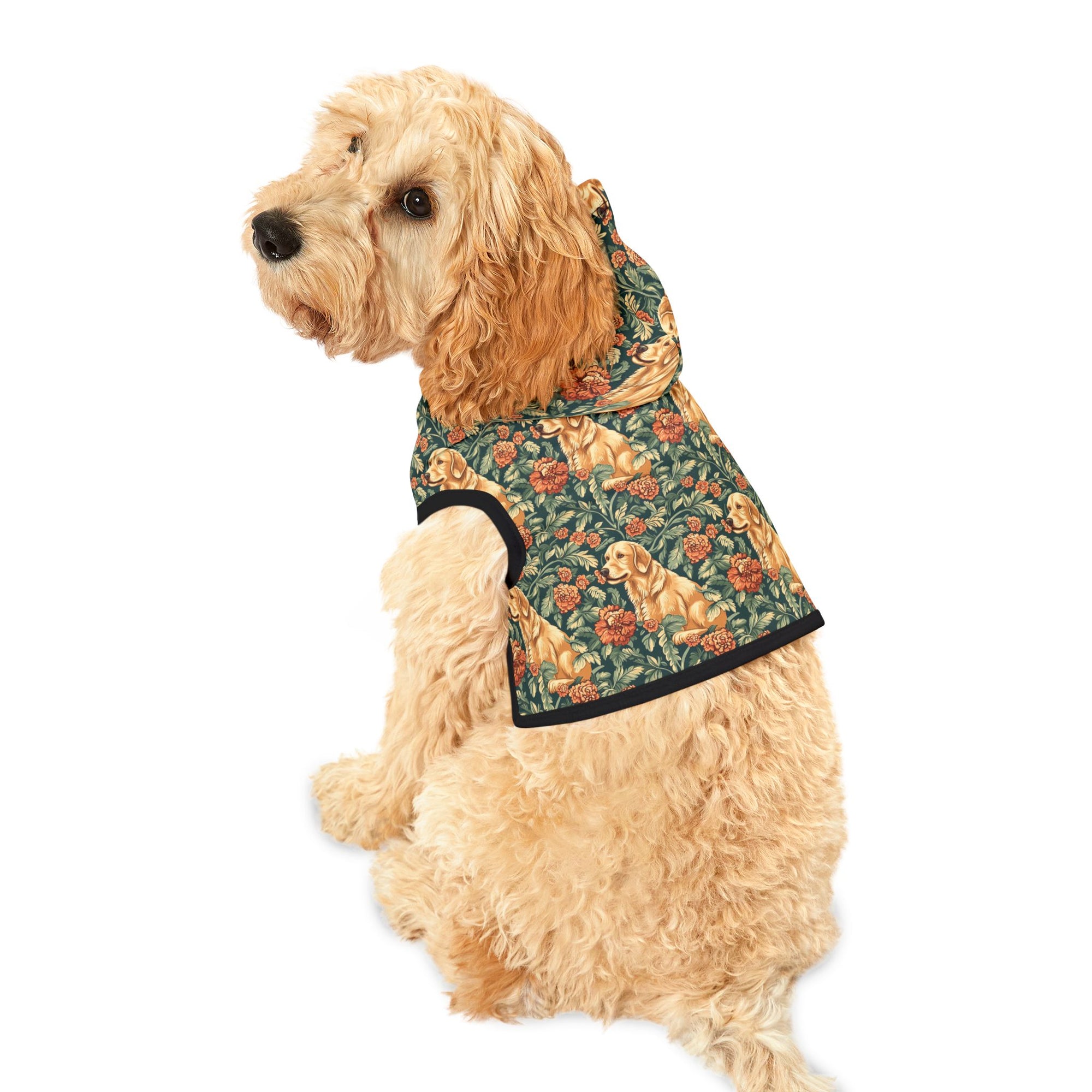 Blooming Goldie Glam Pet Hoodie