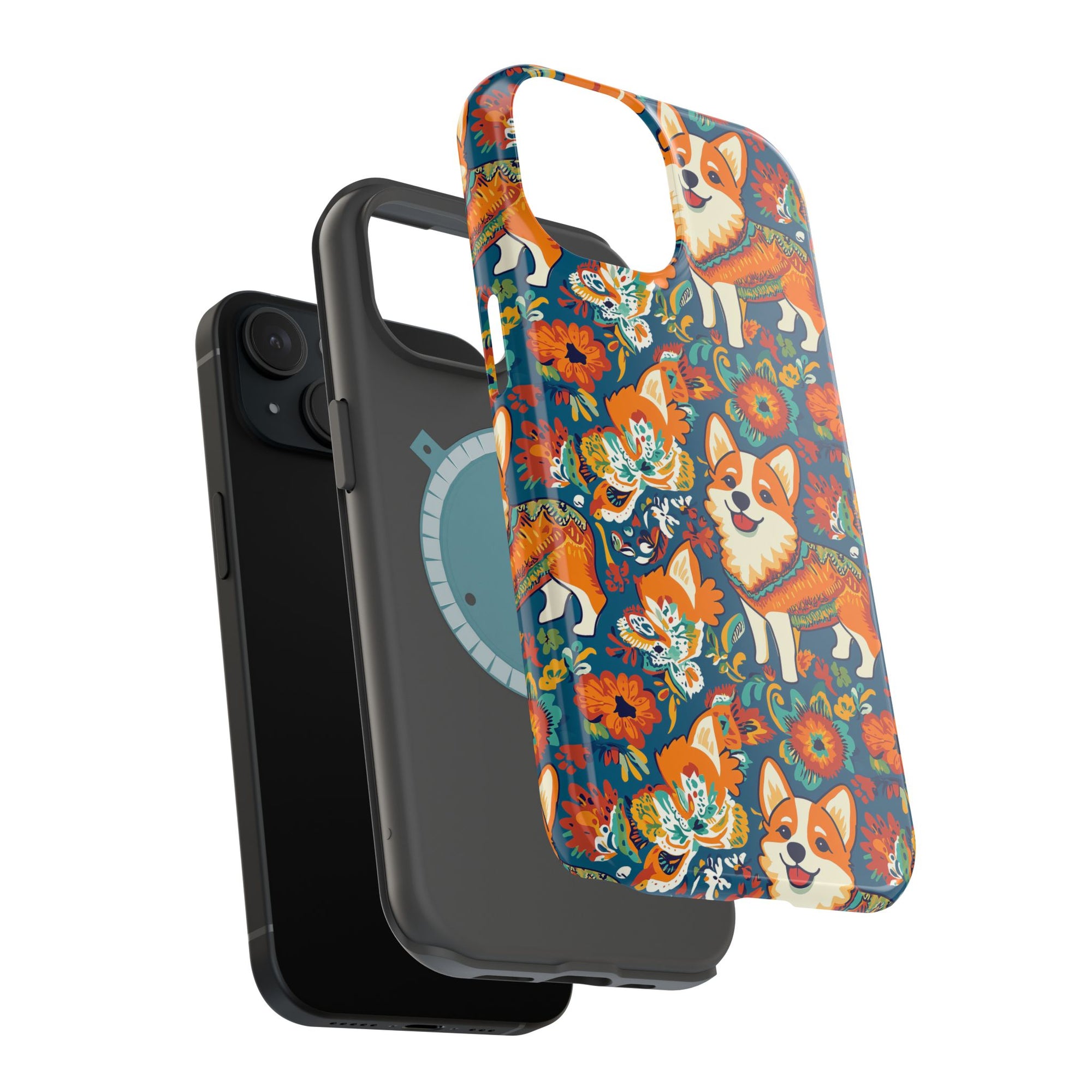 Corgi Carnival Couture Magnetic Tough Cases