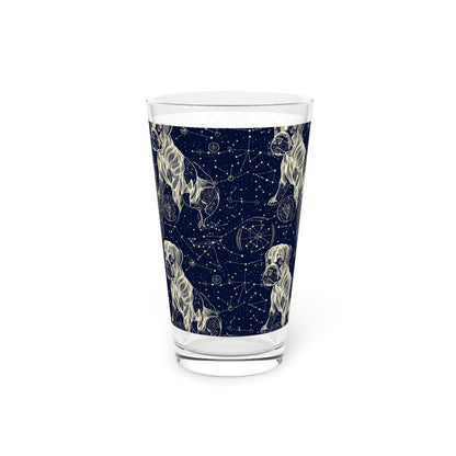 Celestial Boxer Bliss Pint Glass