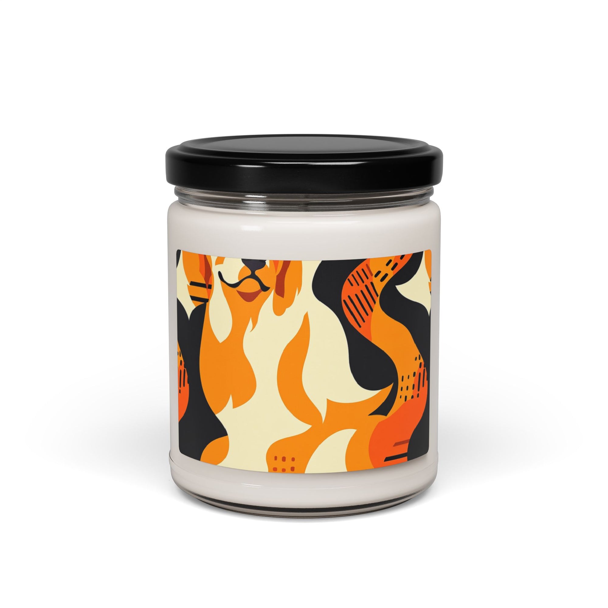 Golden Woof Abstract Glamour Scented Soy Candle