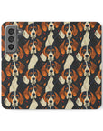 Beagle Glimmer Gaze Glamour Flip Cases