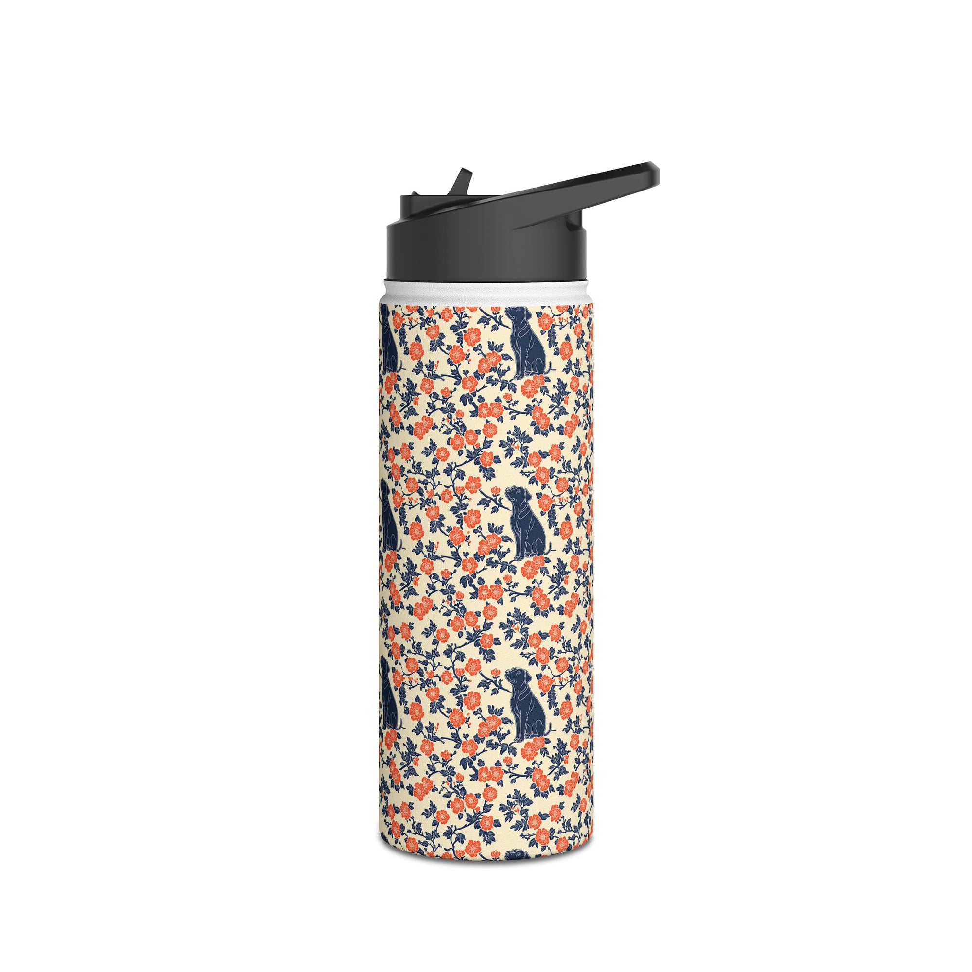 Bloomiful Lab Bouquet Stainless Steel Water Bottle