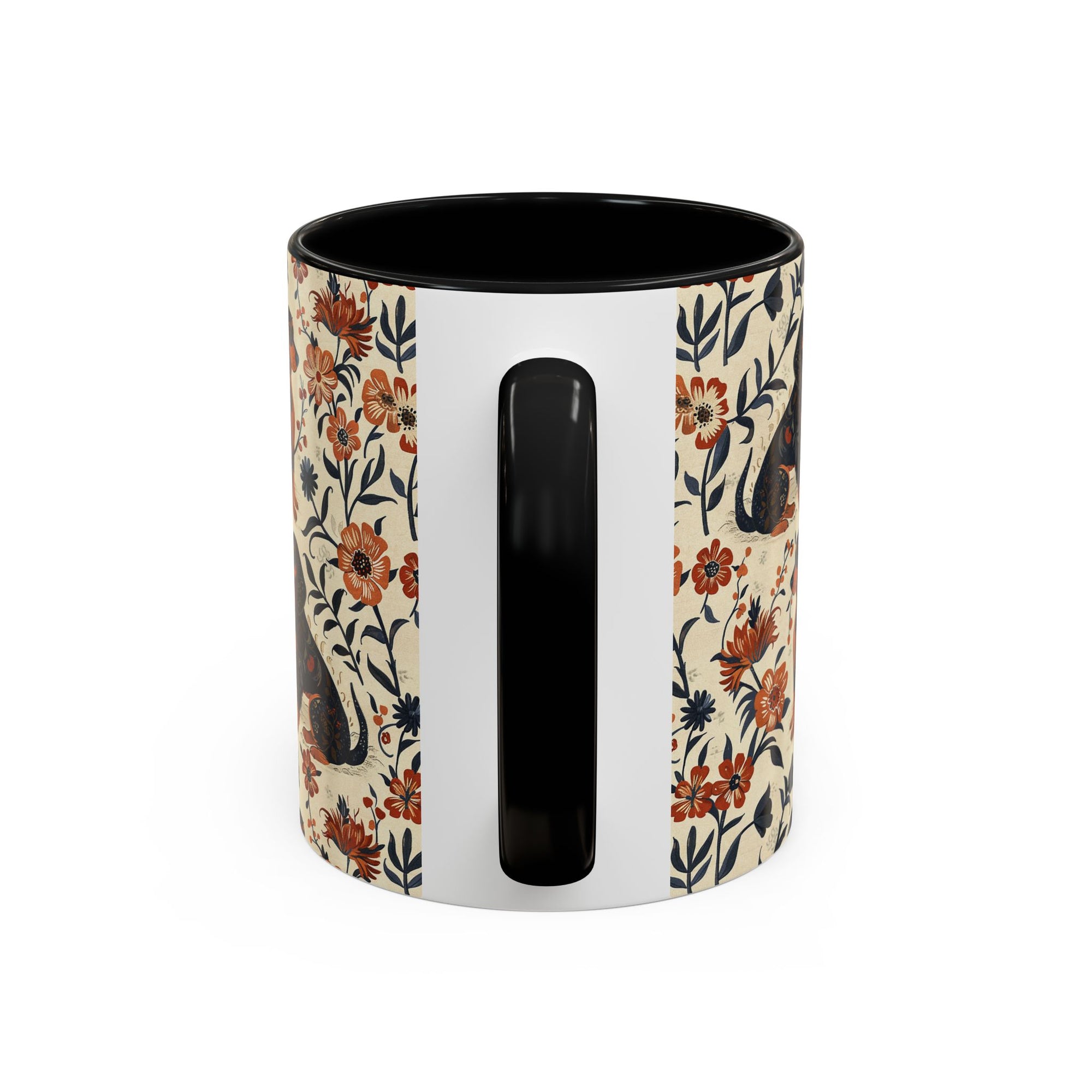 Blossoming Dachshunds Delight Accent Coffee Mug