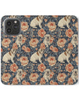 Blooming Bulldog Beauty Flip Cases