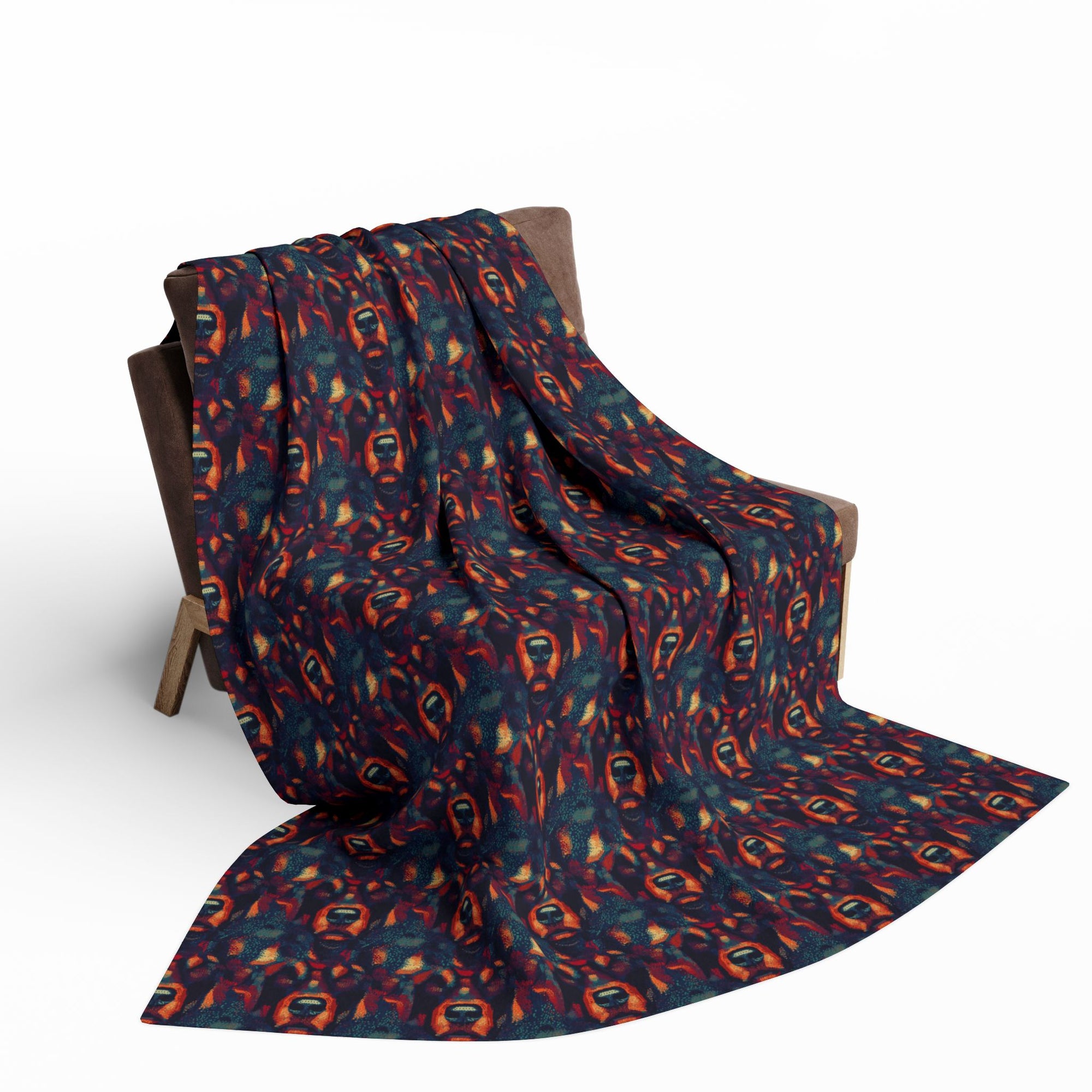 Rustic Rottie Charm Arctic Fleece Blanket