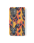 Impressionistic German Shepherds Flip Cases