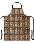 Blossoming Labradors Bouquet Apron