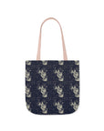 Celestial Boxer Bliss Canvas Tote Bag