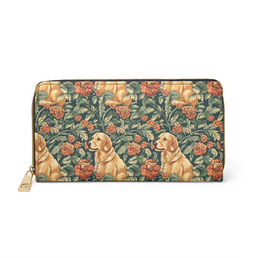 Blooming Goldie Glam Zipper Wallet