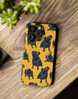 Puglet Posh Paradise Slim Phone Cases