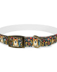 Corgi Rainbow Vine Dream Dog Collar