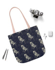 Celestial Boxer Bliss Canvas Tote Bag