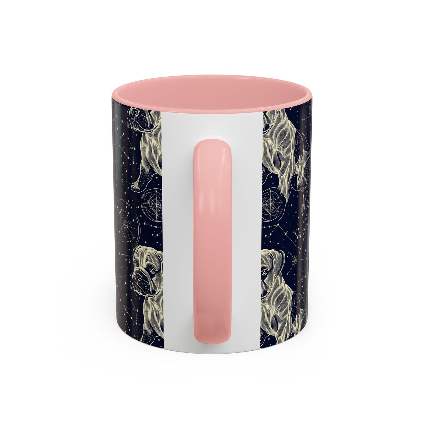 Celestial Boxer Bliss Accent Coffee Mug