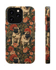 Blooming Pug Paradise Magnetic Tough Cases