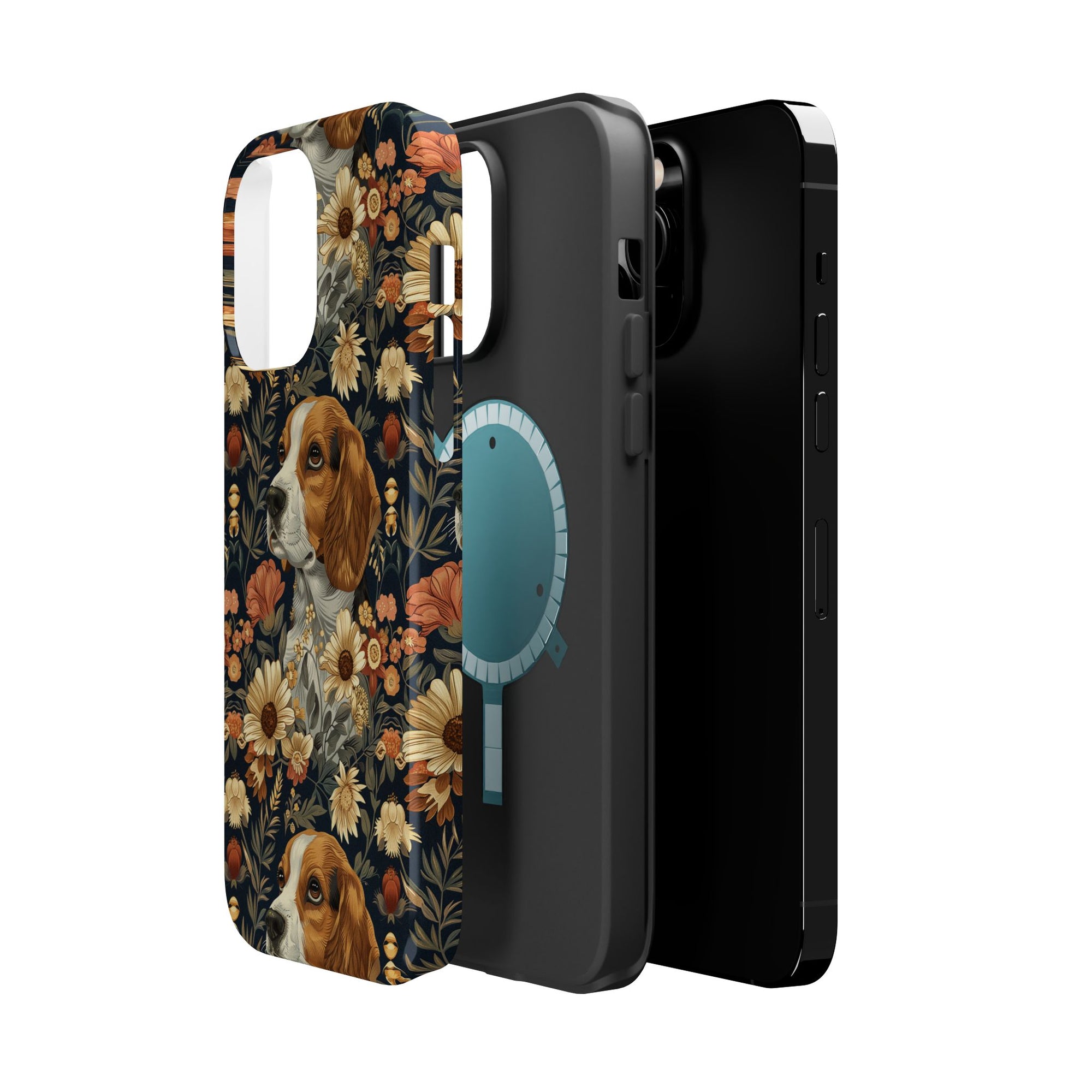 Beagle Blossoms Magnetic Tough Cases