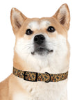 Autumnal German Shepherd Glamour Dog Collar