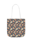 Blooming Bulldog Beauty Canvas Tote Bag