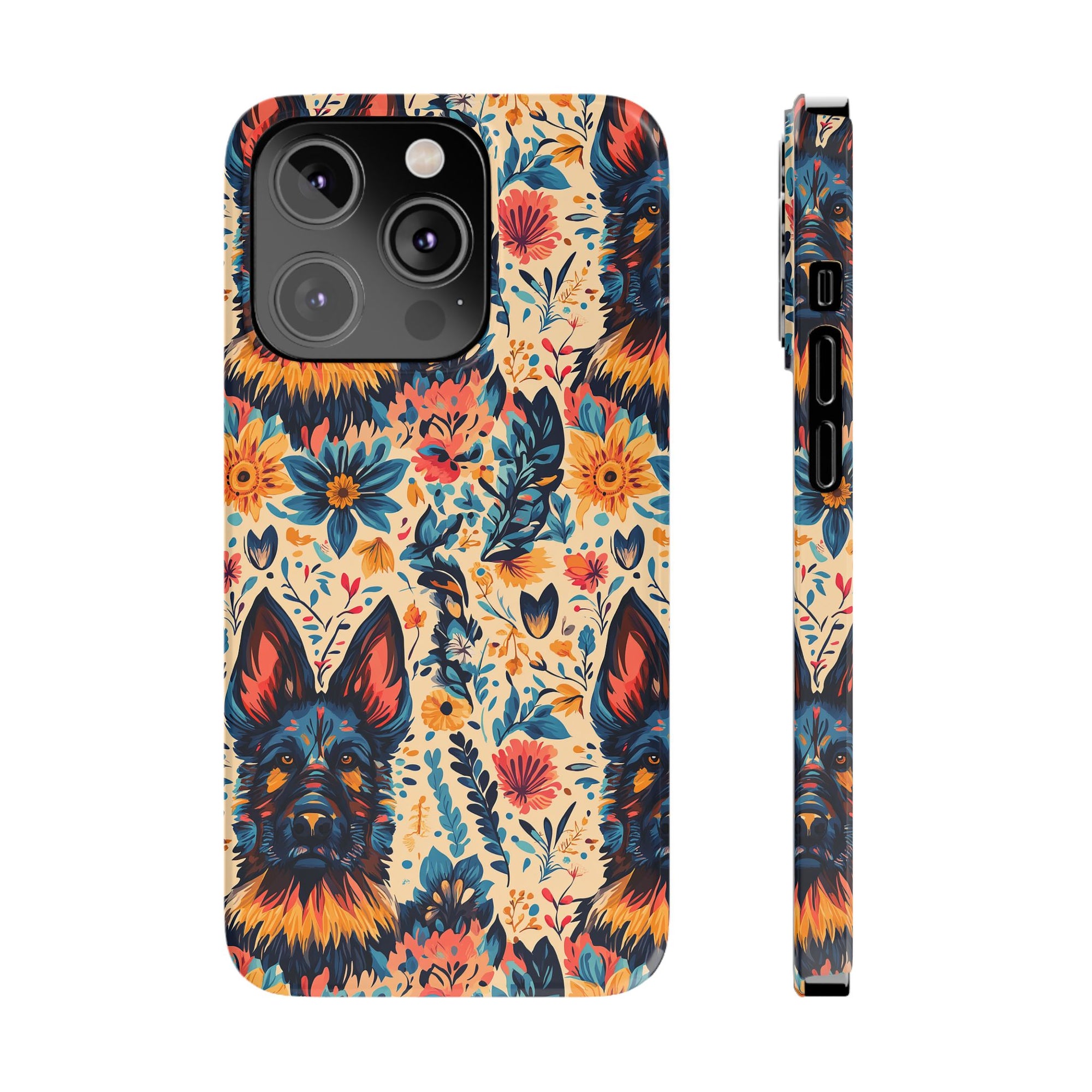 Bloomhound Shepherd Sentinel Slim Phone Cases