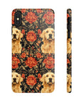 Golden Pawsatronic Tapestry Slim Phone Cases